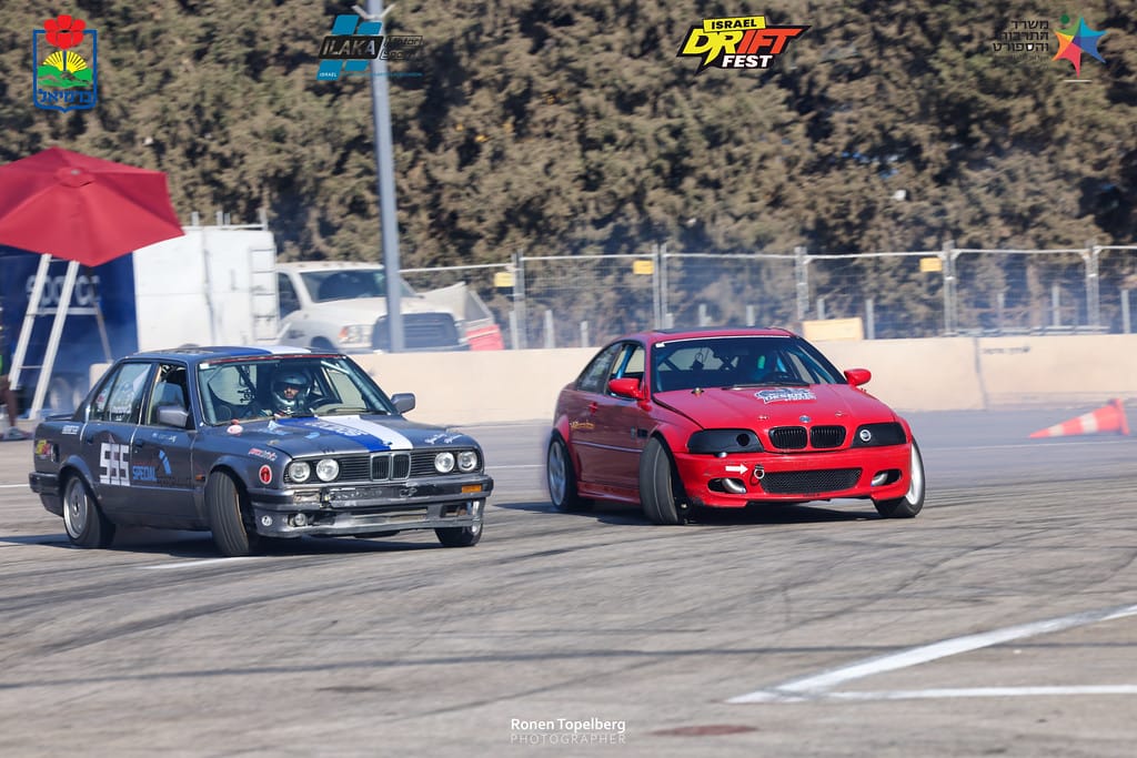 הדרכת דריפט למקצוענים - E30 PRO DRIFT CAR