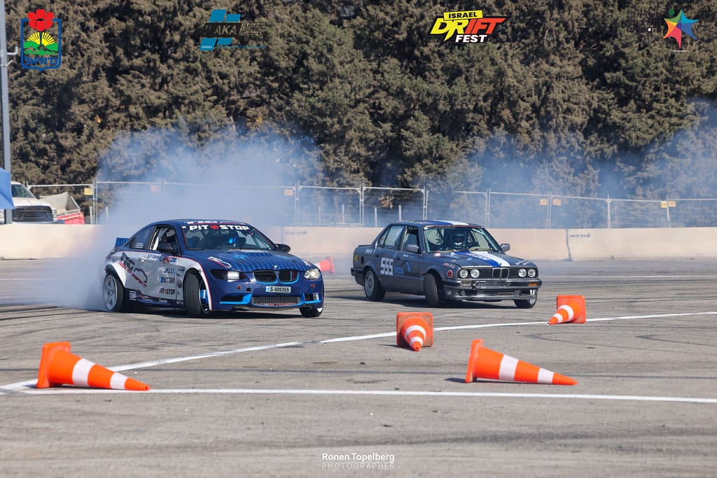 הדרכת דריפט למקצוענים - E30 PRO DRIFT CAR