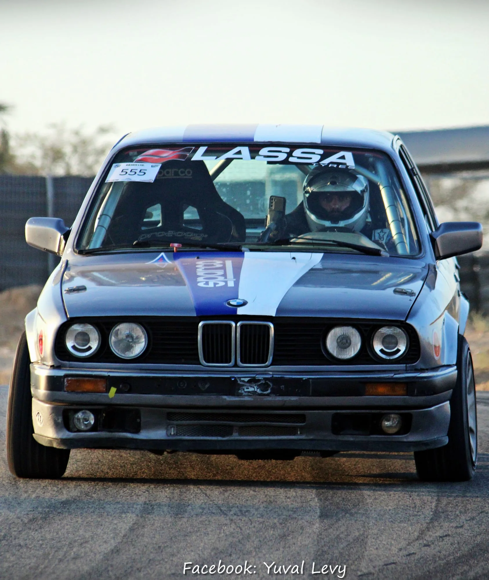 רכב המרוצים BMW E30 של קבוצת 555